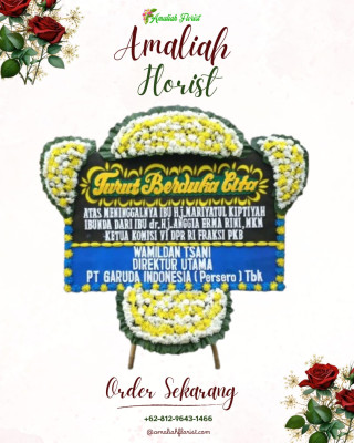 Papan Bunga Duka di Margaluyu